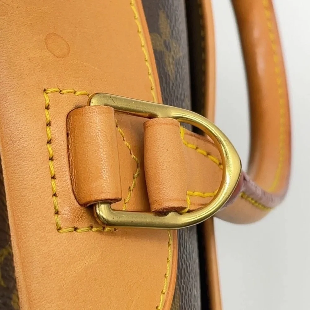 Auth Louis Vuitton Monogram Deauville Handbag W/DBag